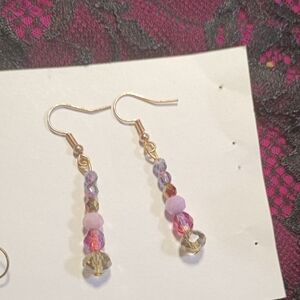Chic Beaded Drop Earrings